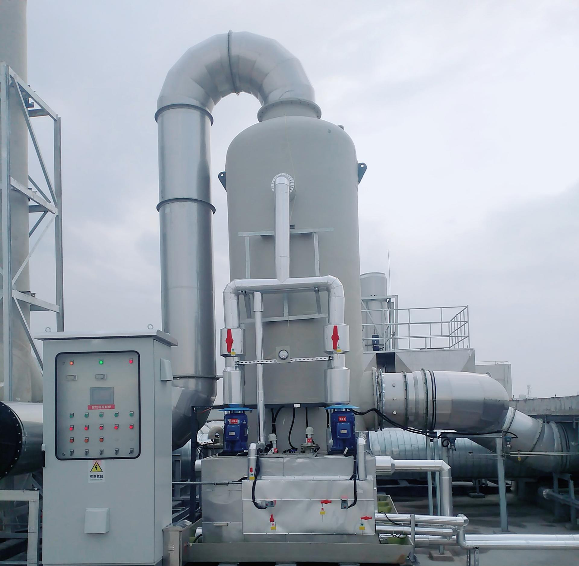 氮氧化物廢氣處理設備吸收塔