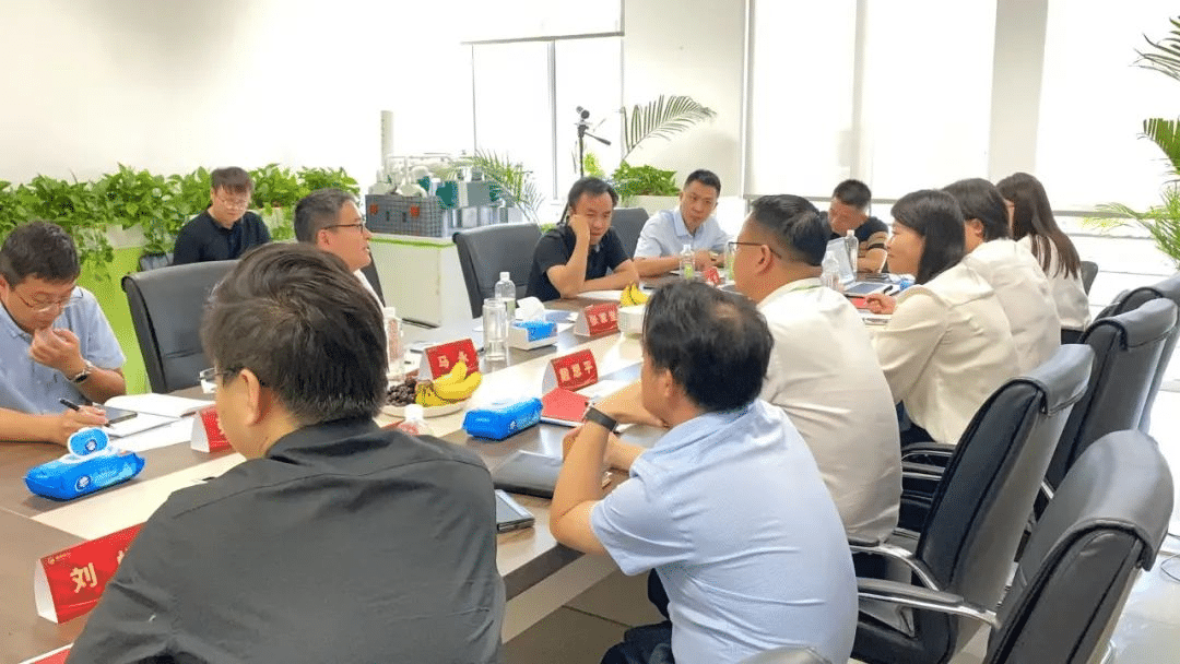 马鞍山和县县委领导一行莅临k8凯发(中国)总部考察